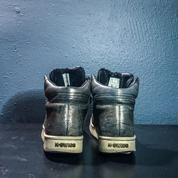 K-Swiss Classic High Top Metallic  Bronze Men's 9 - Picture 4 of 7